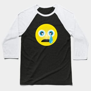 Sad emoji Baseball T-Shirt